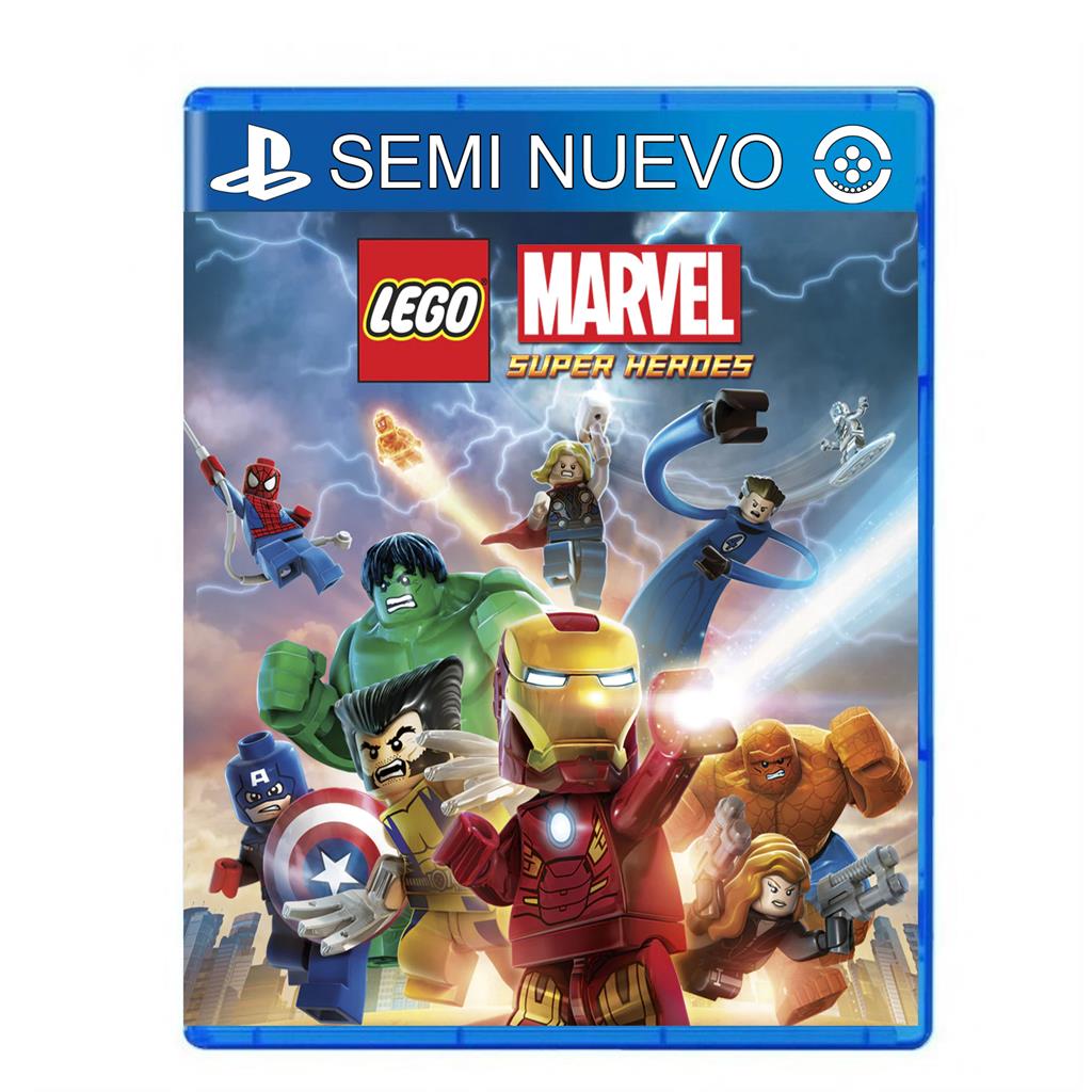 LEGO MARVEL SUPER HEROES PS4 SEMINUEVO