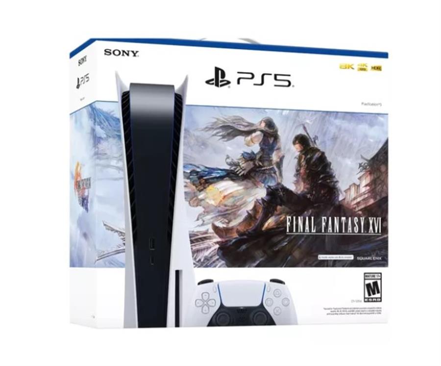 CONSOLA PS5 CON LECTORA BUNDLE FINAL FANTASY XVI